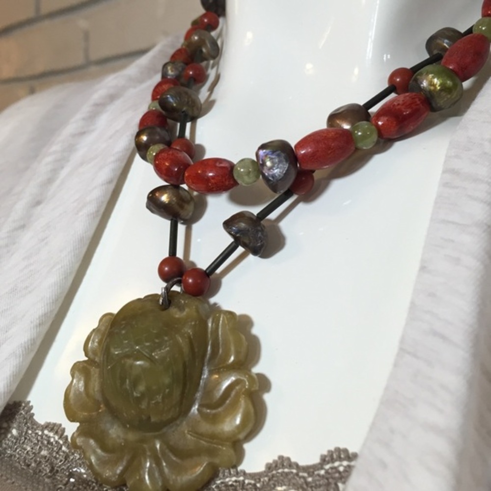 Earthy necklace - Picture 2 of 4